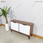 جاکفشی جدید سفید، جاکفشی 2 درب افقی آلوا