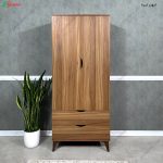 کمد لباس 2 کشو بارمان