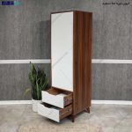 مدل کمد لباس چوبی جدید، عکس کمد لباس، کمد لباس دخترانه، کمد لباس آلوا (2+1)