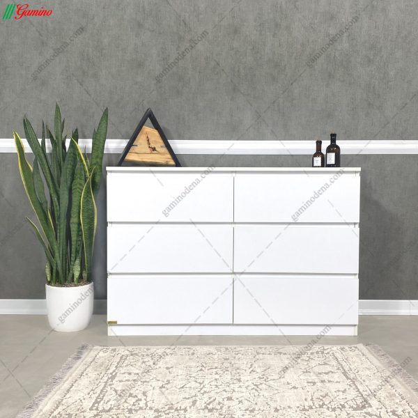 میز کنسول سفید، کنسول دراور 120 دموی