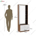 میز آرایش بلوط