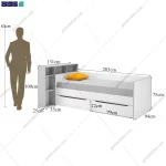 آدمک تخت خواب یک نفره آلاله، گامی نو