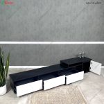 مدل میز تلویزیون دیواری ساده و شیک، میز تلویزیون MT100
