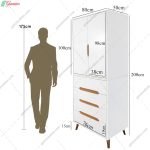 کمد لباسی جدید، کمد لباس K109