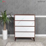 دراور 4 کشو پایه‌دار دموی