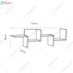 شلف دیواری هوکا