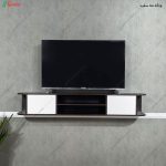 مدل میز تلویزیون دیواری ساده و شیک، میز تلویزیون کارول