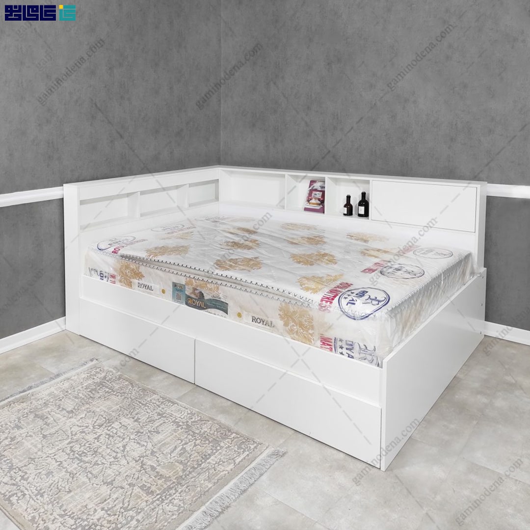 تخت خواب 120 آنیا گامی نو تخت خواب 120 آنیا گامی نو