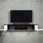 مدل میز تلویزیون دیواری ساده و شیک، میز تلویزیون کارول