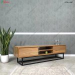 مدل میز تلویزیون دیواری ساده و شیک، میز تلویزیون آشیل ساخت گامی نو