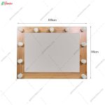 آینه گریم مستطیل