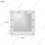 آینه گریم مربع