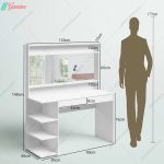 میز آرایش جدید، میز آرایش ناردیک، ساخته شده در مجموعه گامینو