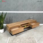 مدل میز تلویزیون دیواری ساده و شیک، میز تلویزیون آشیل ساخت گامی نو
