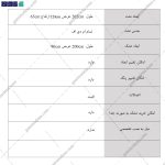 جدول تخت خواب 120 ماهور از گامی نو