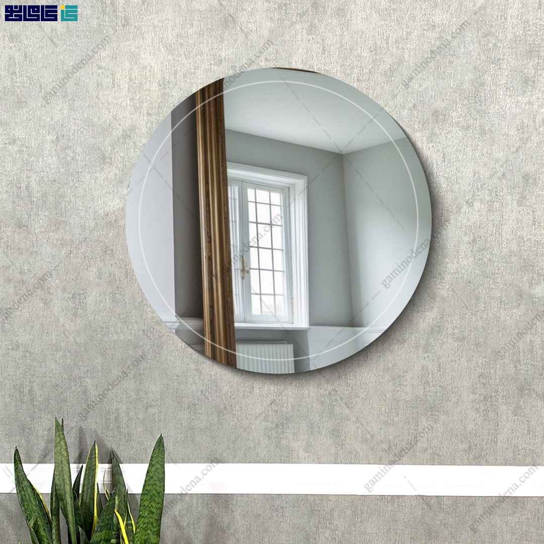 آینه گرد کوچک قطر 80 گامی نو آینه گرد کوچک قطر 80 گامی نو