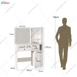 میز آرایش نگین جدید