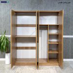 مدل کمد لباس چوبی جدید، عکس کمد لباس، کمد لباس دخترانه، کمد لباس آیلین