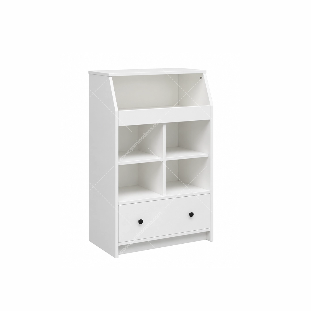کتابخانه کوچک خانگی مدرن روژین