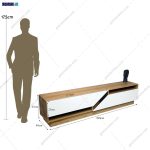 میز تلویزیون گردو