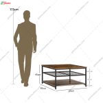 میز جلو مبلی آراد