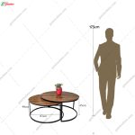 میز جلو مبلی سایه