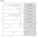 میز تحریر ماهان تک کشو
