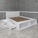 تخت خواب دو نفره جدید، تخت خواب کشودار یلدا