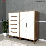 مدل کمد لباس چوبی جدید، عکس کمد لباس، کمد لباس دخترانه، کمد دراور هومان