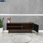 نمای بدون تلویزیون از محصول میز تلویزیون ساده و شیک کارولین برند گامی نو