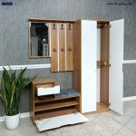 جاکفشی جدید، جاکفشی لاکچری، جاکفشی آینه دار جدید جاکفشی دیواری، جاکفشی و جالباسی آتینا