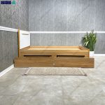 تخت خواب دو نفره آلوا گامی نو