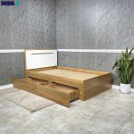 تخت خواب دو نفره آلوا گامی نو