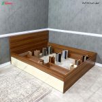 تخت خواب دو نفره ارزان با قیمت، تخت خواب دو نفره بهار