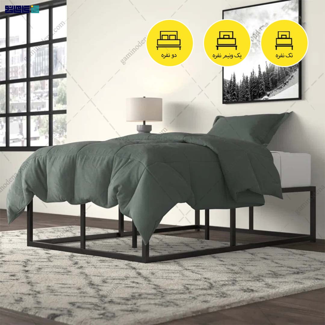 تخت خواب یزدان گامی نو تخت خواب قیمت مناسب یزدان گامی نو