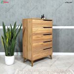 دراور 5 کشو ماهگون