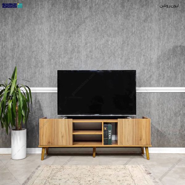 مدل میز تلویزیون دیواری ساده و شیک، میز تلویزیون لیدا
