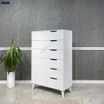 دراور 5 کشو ماهگون ساخته شده در مجموعه ی گامی نو دنا