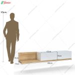 میز تلویزیون دیواری، میز تلویزیون دیواری پارسا