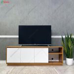 مدل میز تلویزیون دیواری ساده و شیک، میز تلویزیون کرال