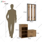 جاکفشی و جالباسی کیانا