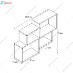 شلف دیواری مبین