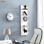 شلف دکوری اطلس فروشگاه شلف چوبی گامی نو