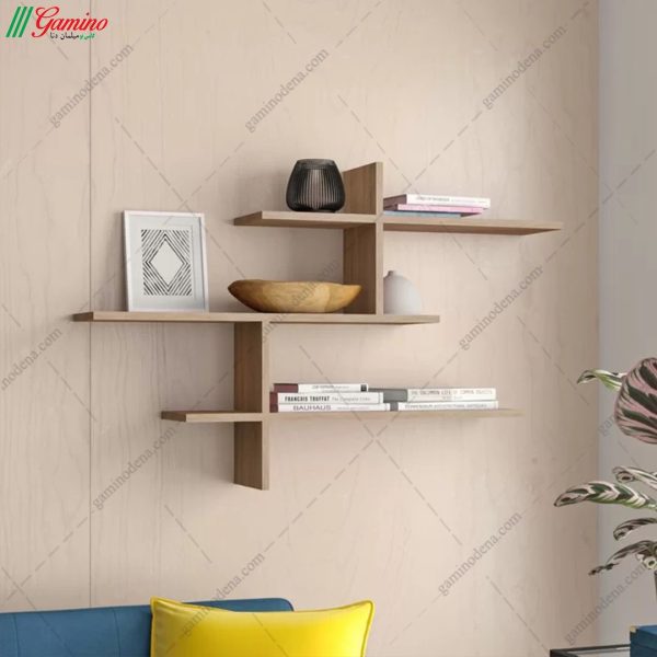 شلف دیواری ماناست ساخت گامی نو از جنس ام دی اف