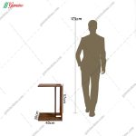 میز کنار مبلی ویدا