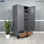 مدل کمد لباس چوبی جدید، عکس کمد لباس، کمد لباس دخترانه، کمد لباس دو کشو مهر