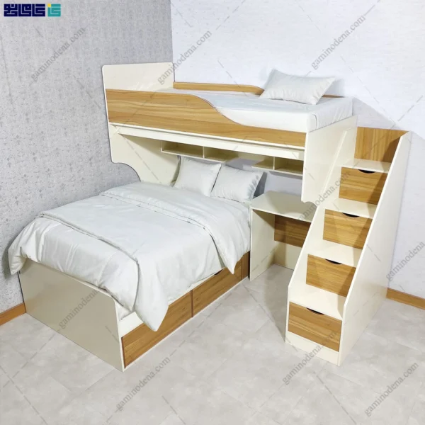 تخت دوطبقه زنبق