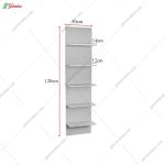 شلف دکوری اطلس فروشگاه شلف چوبی گامی نو