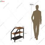 میز کنار مبلی الیزا