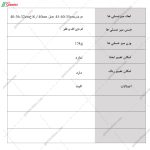 میز عسلی صبا